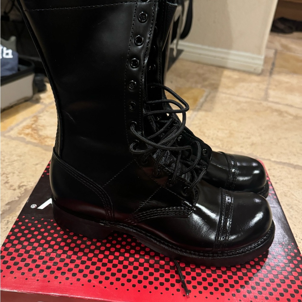 New Corcoran Brand military jump boots, leather size women’s 9.